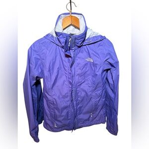 The North Face Vibrant Purple Windbreaker HYVENT Waterproof Women's Size Small